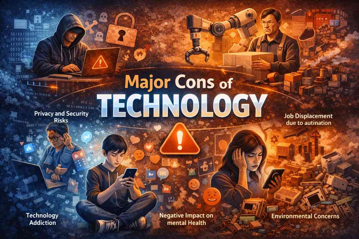 Pros and cons of technology