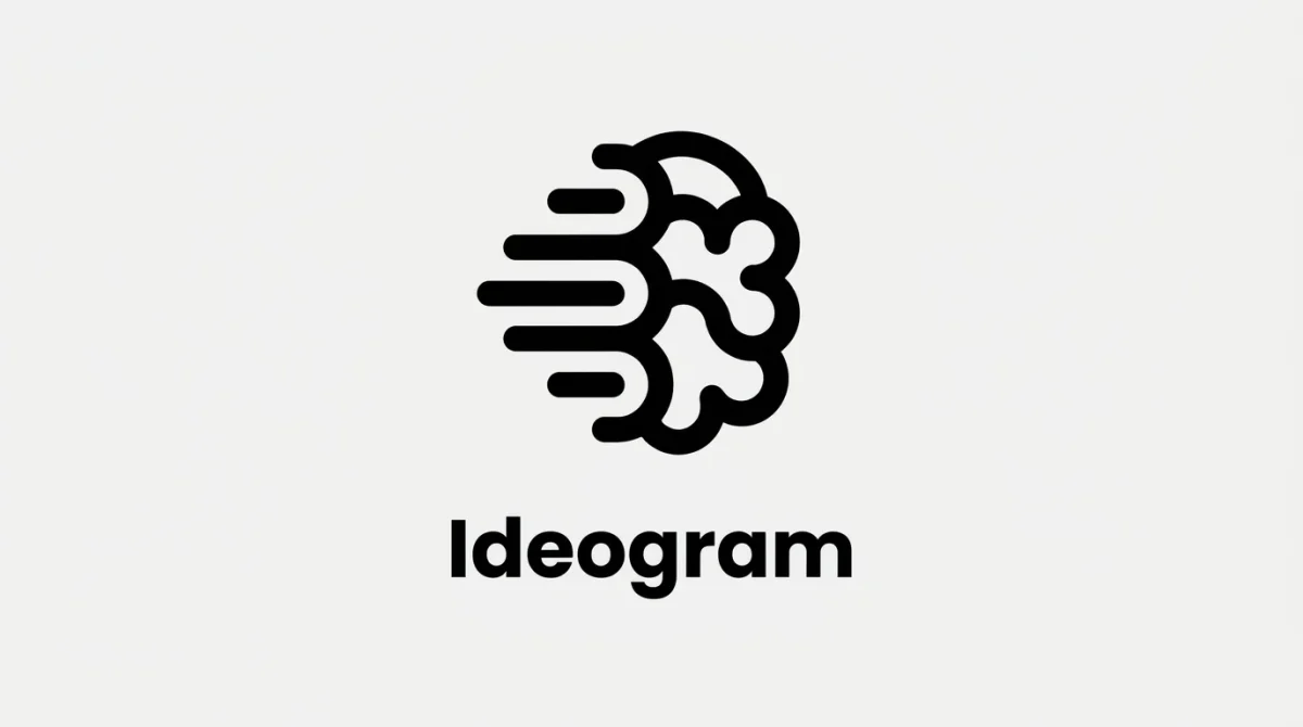 Ideogram logo, a top Midjourney alternatives specializing in accurate AI typography and graphic design.