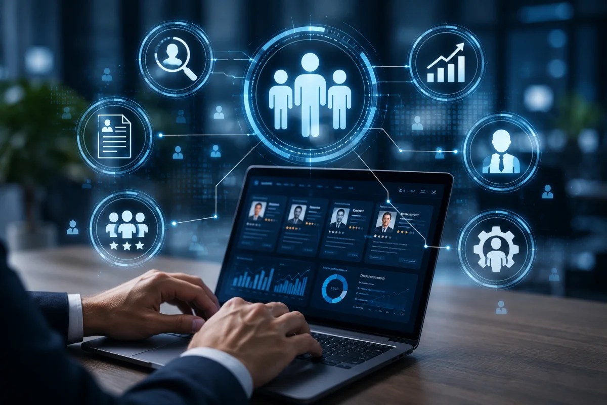 AI Tools for HR professionals using AI-driven recruitment and workforce analytics.