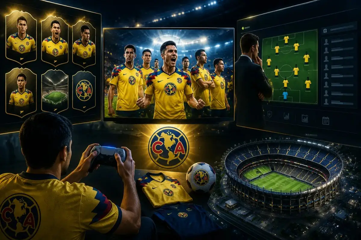 America FC players in EA Sports FC 27 Ultimate Team Career Mode with licensed squad, stadium, and gameplay features
