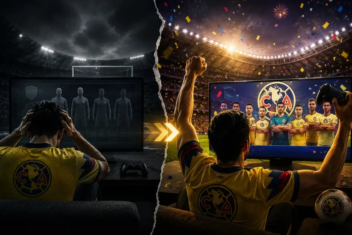 America FC four-year absence from EA football games and return after the Konami exclusivity deal ended