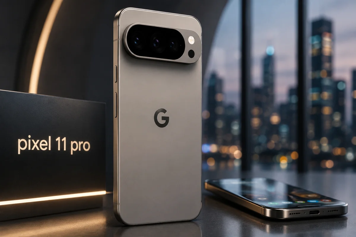 Pixel 11 Pro compared with an earlier model, visually representing the pricing leak, higher base storage, and upgrade from 128GB to 256GB storage.